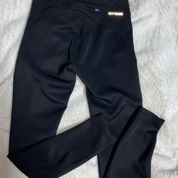 IVY PARK Black High-Waist Leggings Size Medium - Picture 3 of 4
